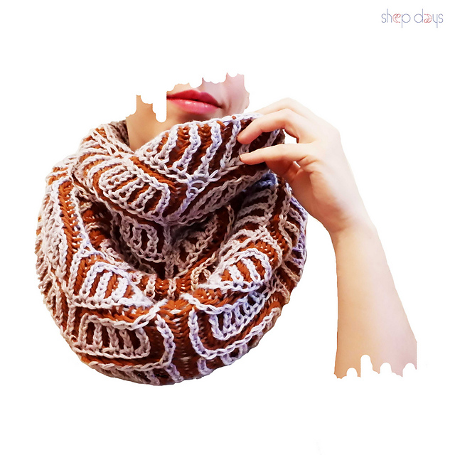 Deer Brioche Cowl