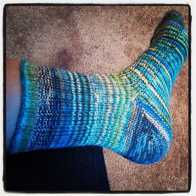 Shekure's Spiral Socks