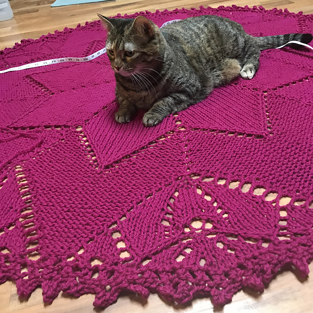 Hearts & Flower Mandala Blanket