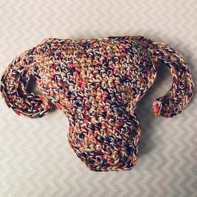 Gladys the Uterus Pillow