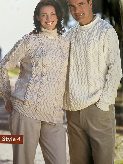 Style4 His/her diamond sweater