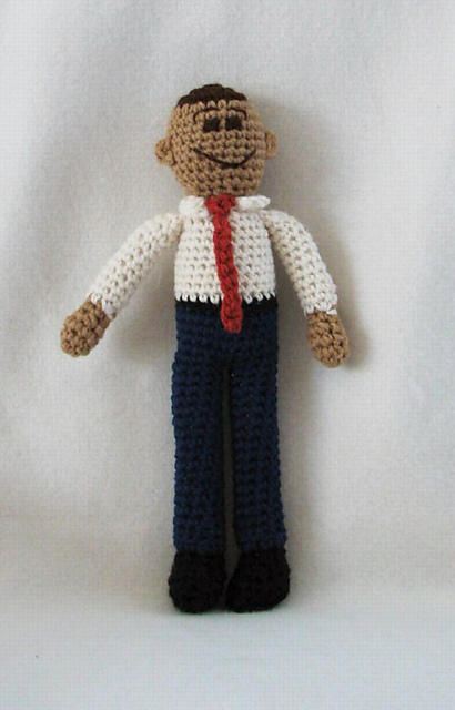 President Obama Character Doll