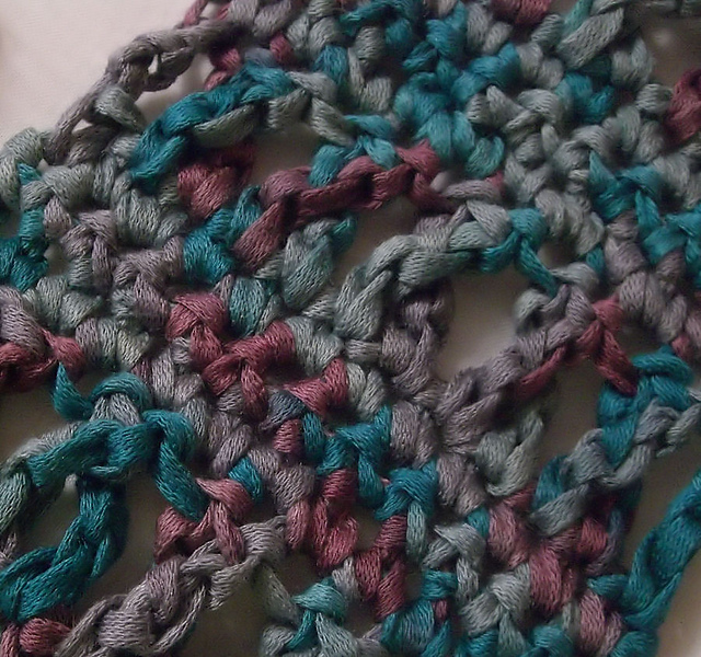 Xenia - Cross Stitch Scarf