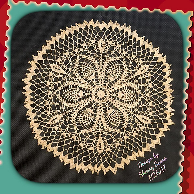 Sweet Kristi Pineapple Doily
