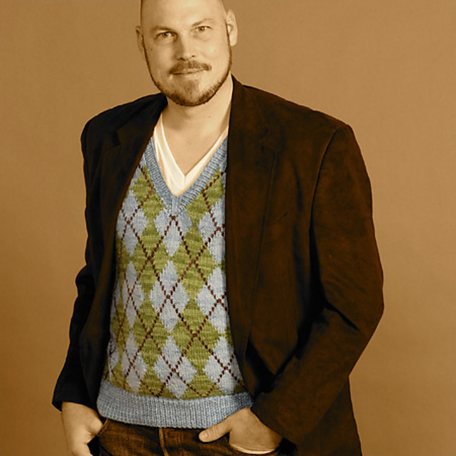 Argyle Man's Vest