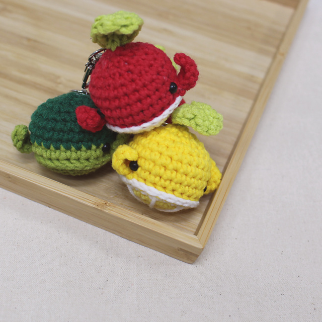 Fruit Whale Amigurumi
