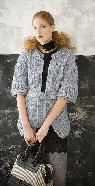 #11 Cabled Cardigan