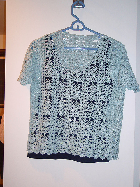 #16 Crochet Style Tee