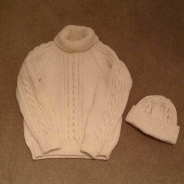 Sweater with Polo Collar