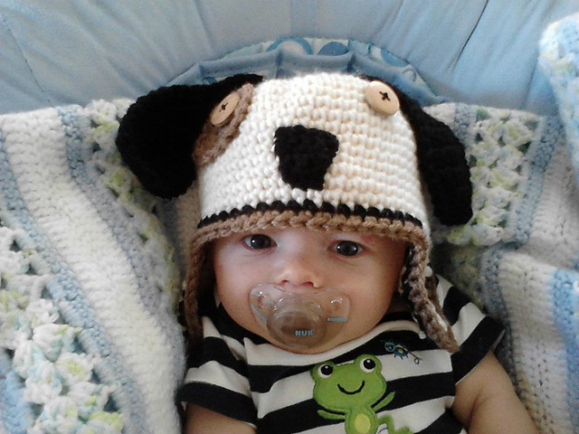 Puppy Earflap Hat