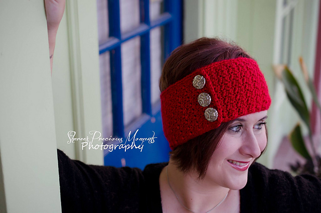 The River Buttoned Headwrap