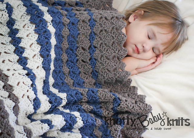 Diamond Thatch Afghan