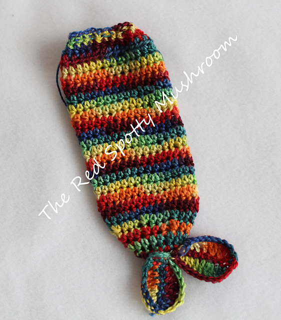 Miniature Doll Mermaid Tail