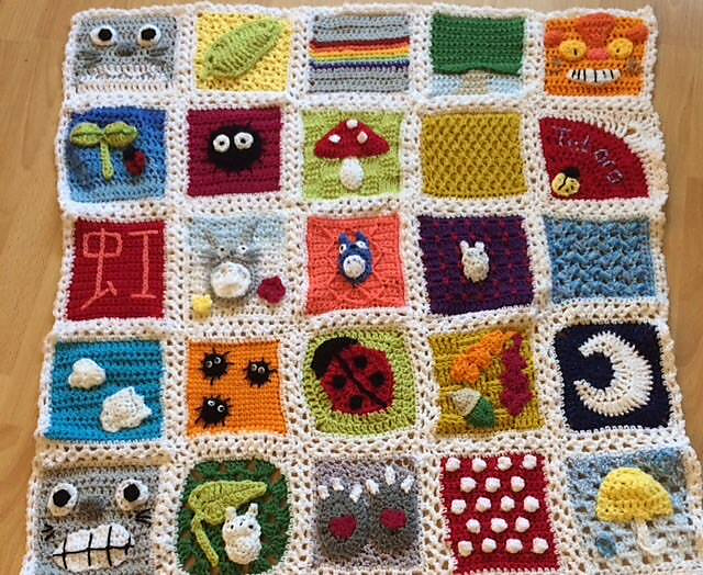 Totoro Inspired Blanket