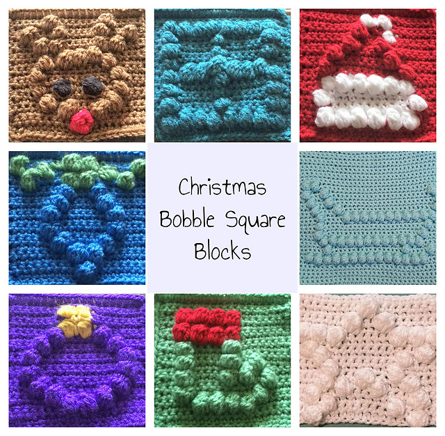 Bobble Christmas Blocks