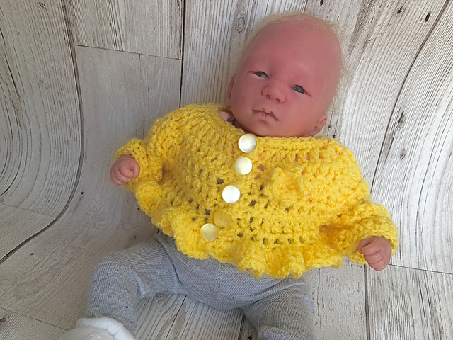 Peplum Doll Cardigan