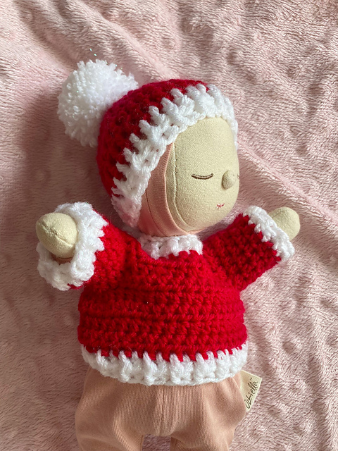 Santa Sweater and Hat