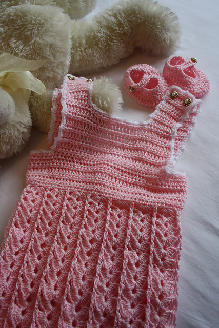 Vestido Para Bebitas de 0 a 3 Meses