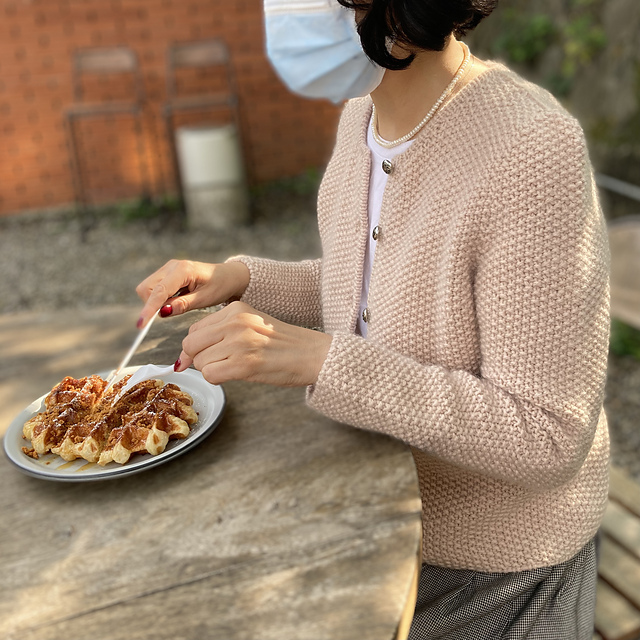 Cozy Waffle Cardigan