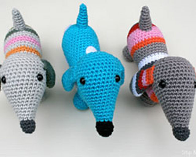 Ravelry patroon: Teckeltje Sam