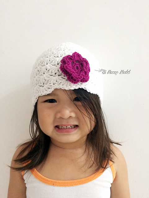 Shell Stitch Vintage hat