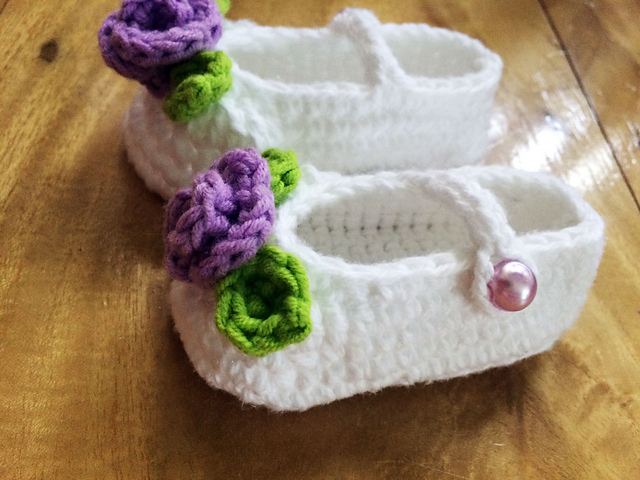 Violet Baby Shoes