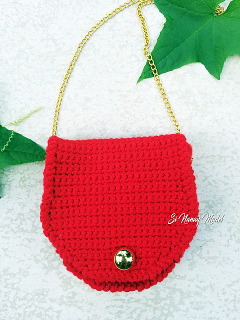 Red Mini-Shoulder Bag