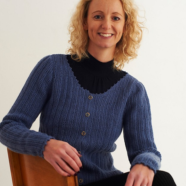Herringbone Lace Cardigan