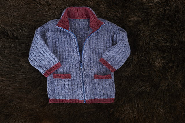 Tipped and Zipped Jacket with matching Cap