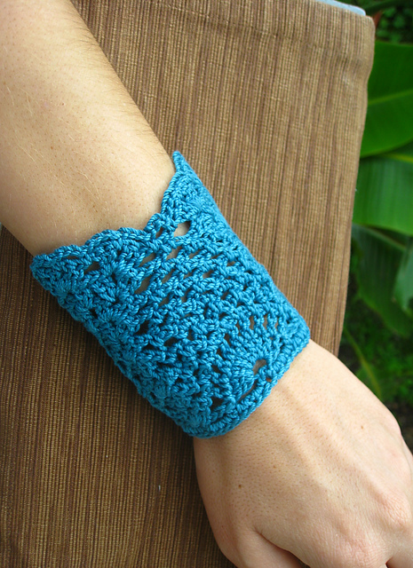 Pineapple Wrist Cuff #2