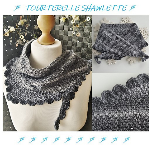 Tourterelle shawlette