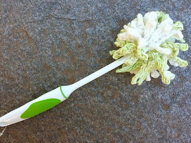 Up-Cycled Glass Scrubbie