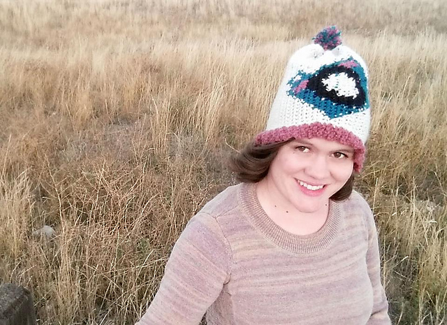 Graphed Beanie - Camera and neckstrap