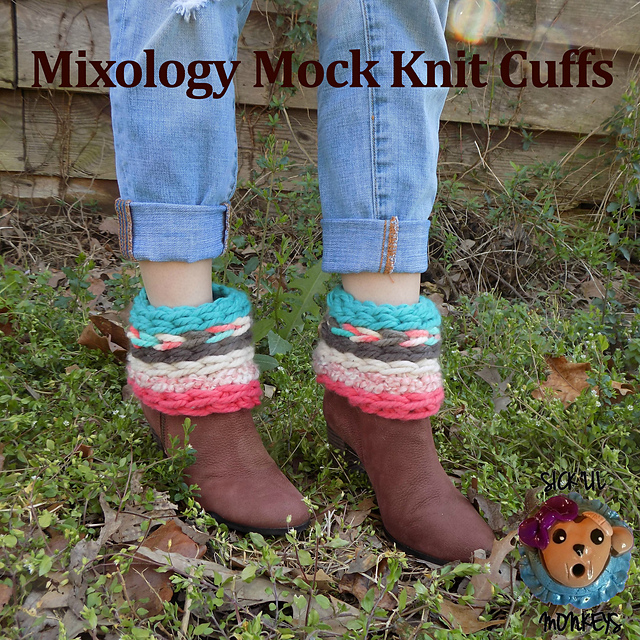 Mixology Mock Knit Cuffs
