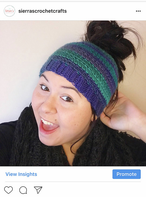 Crazy Bun Beanie