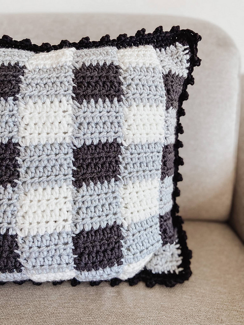 Cheaters Gingham Pillow Cover