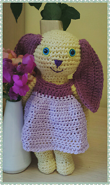 Rabbit Bibi Amethyst CAL