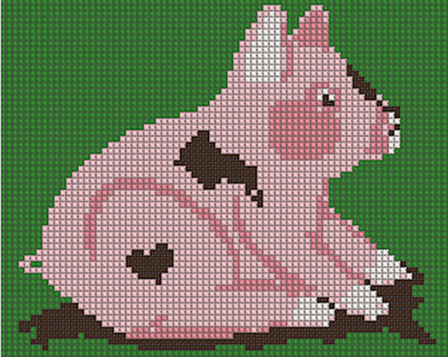 Little Piggy Square Charts