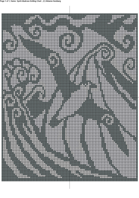 Spirit Albatross Knitting Chart