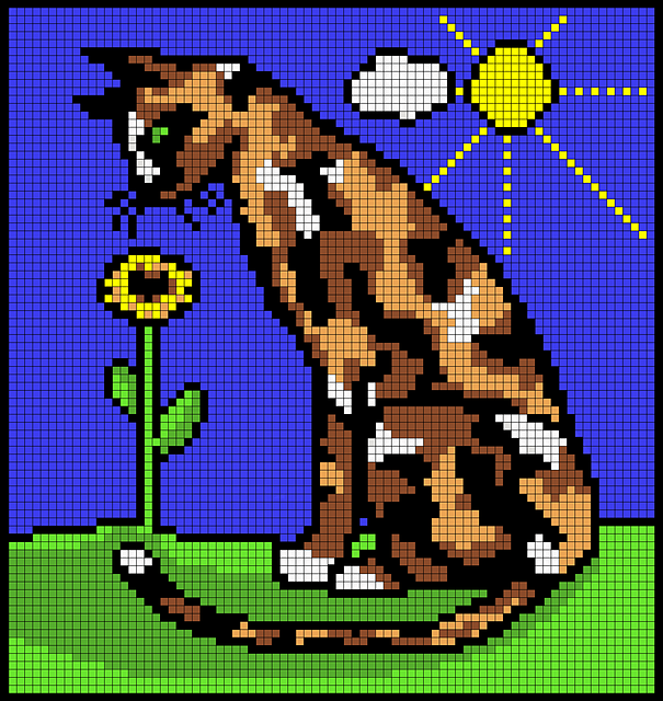 Ravelry: Calico Cat Chart pattern by Melanie Nordberg