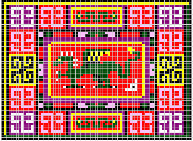 Ravelry: Celtic Dragon Chart pattern by Melanie Nordberg