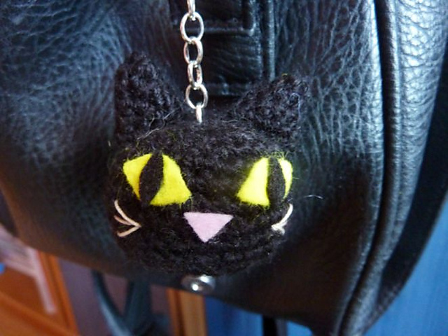 Kitty Cat Keyring