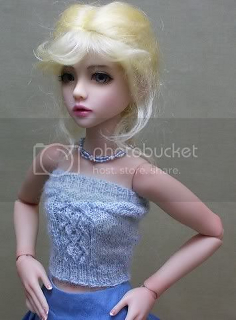 BJD Short Lace Tube Top