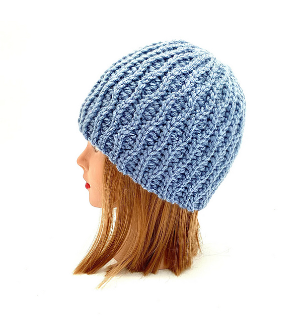 Wavy Ribbed Beanie