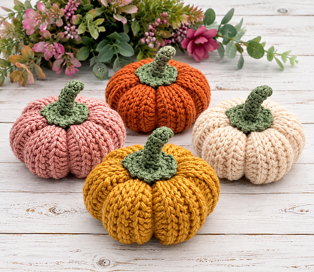 Cozy Harvest Pumpkin