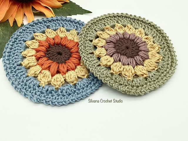 Sunflower Coaster