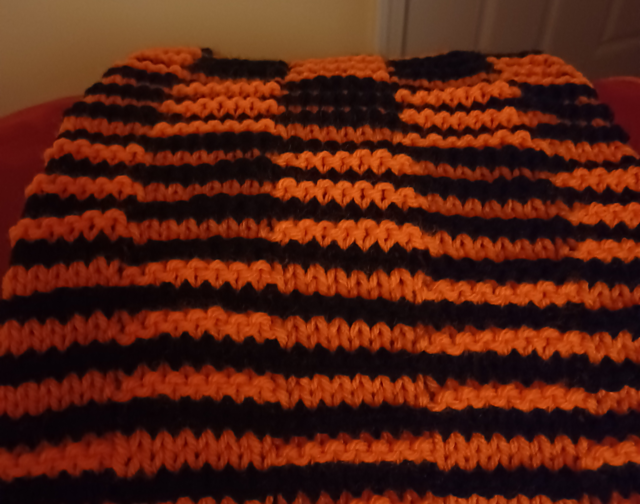 Secret Squares Scarf