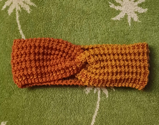 Textures and Squares Headband