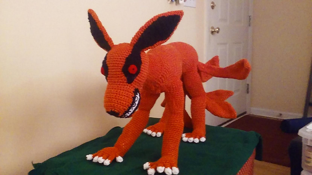 Poseable Nine Tail Fox