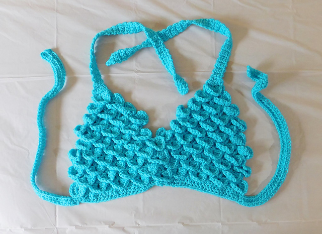 Mermaid Style Halter Top